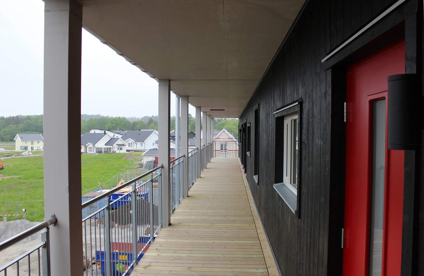 BoKlok Strandallén i Södertälje - Entrésida