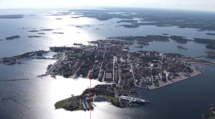 Trossö och Karlskrona Centrum. Kontoret på Kungsbron.